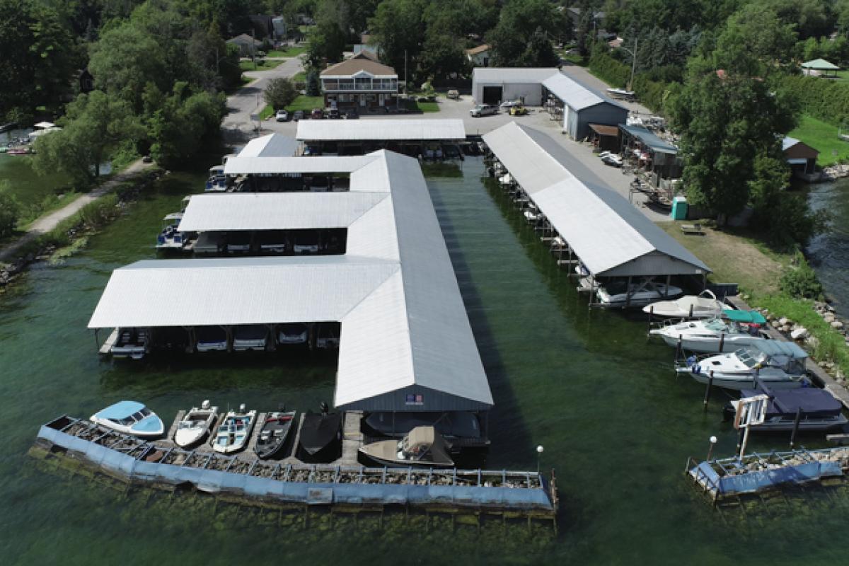 Lake Simcoe Marina Docks